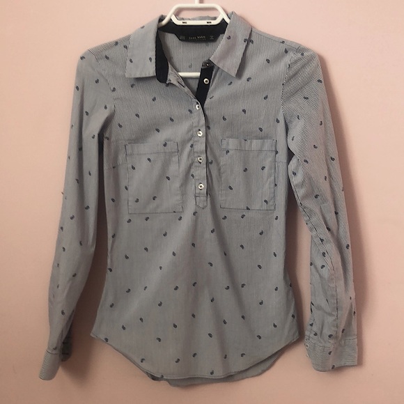 (3/$15) ZARA Dress Shirt - Picture 2 of 3